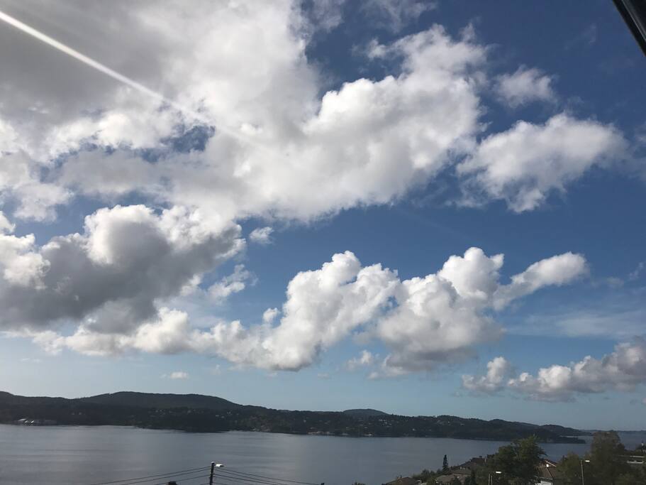 View to the fjord