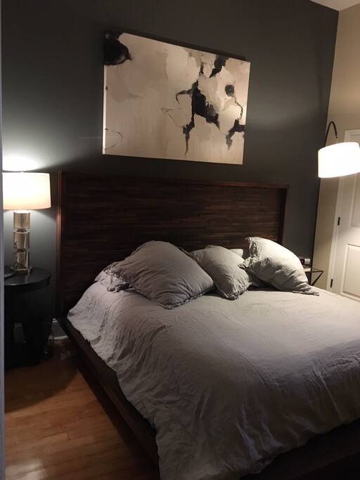 First bedroom with King bed
