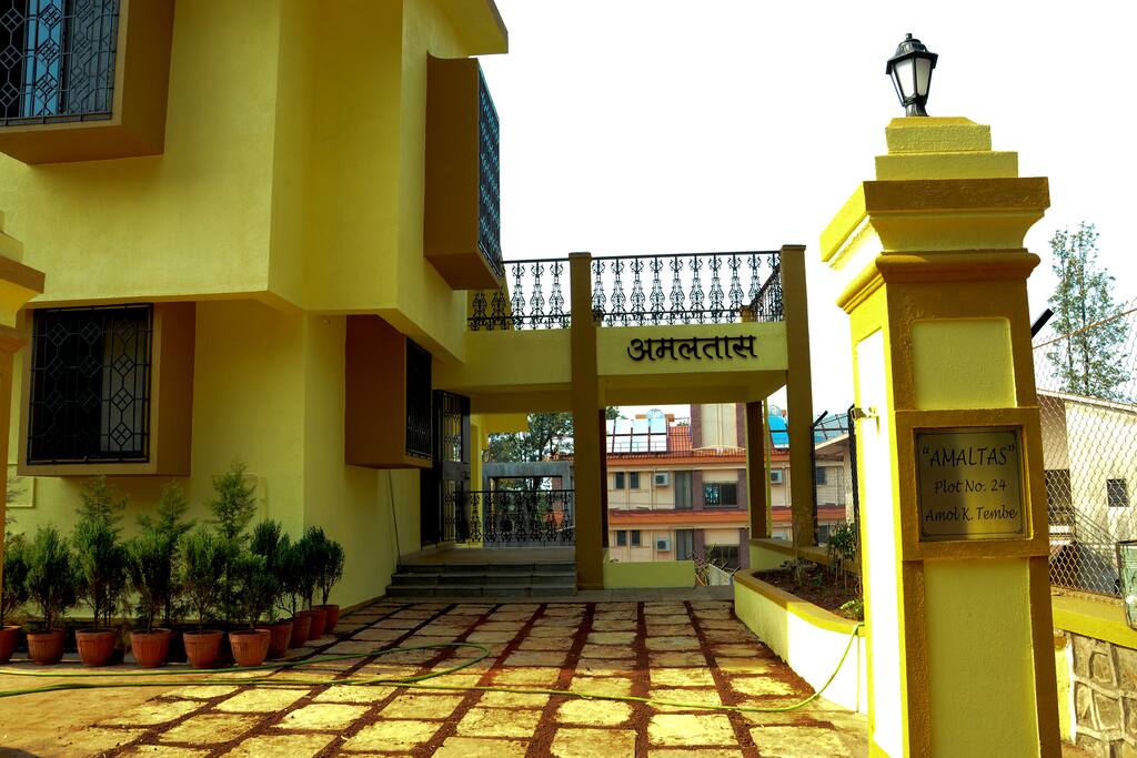 entrance to the laburnum dormitory of Amaltas