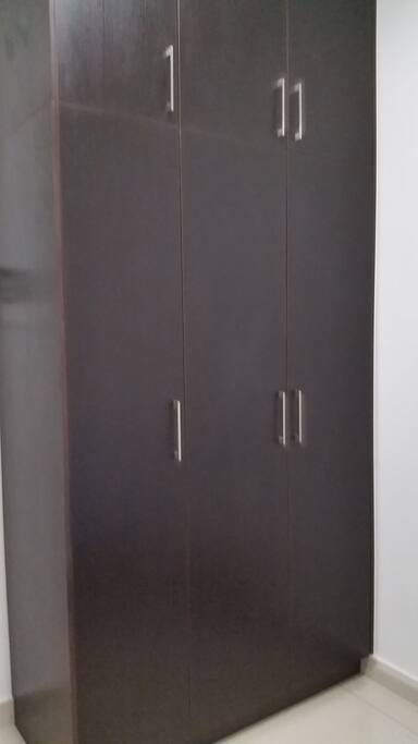 Attached with wardrobe.