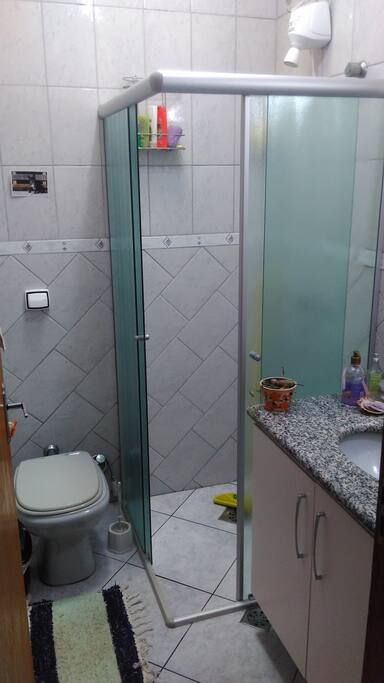banheiro para uso exclusivo de nossos hóspedes