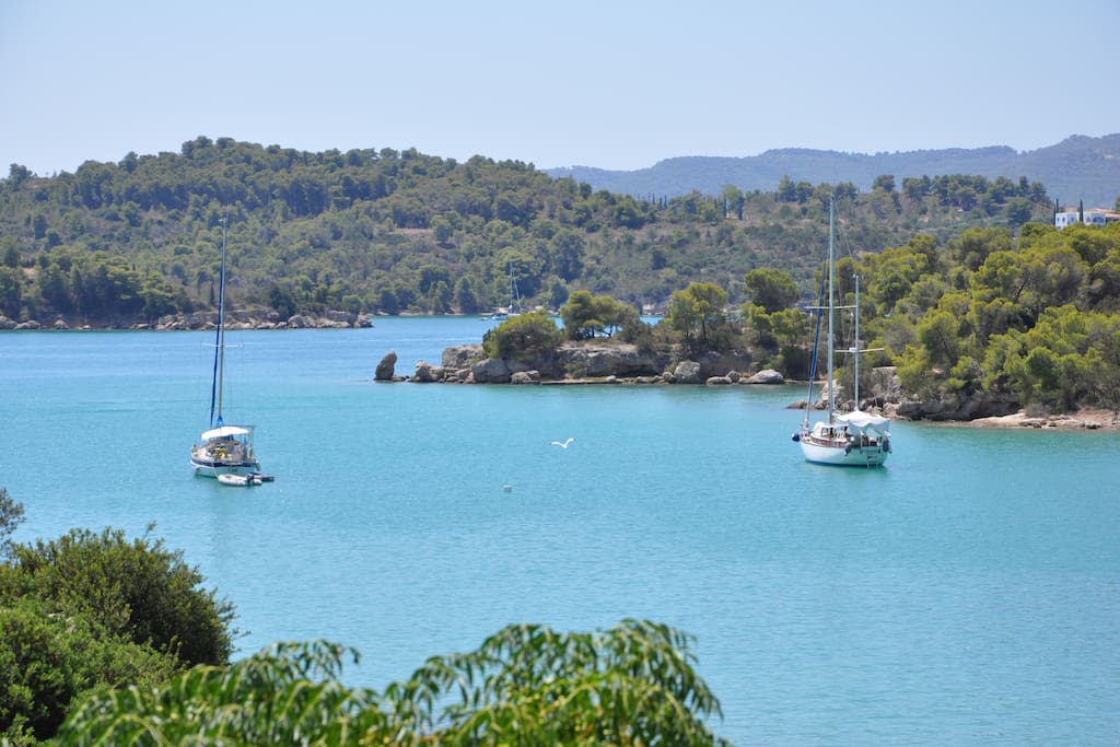 H θέα από το σπίτι
