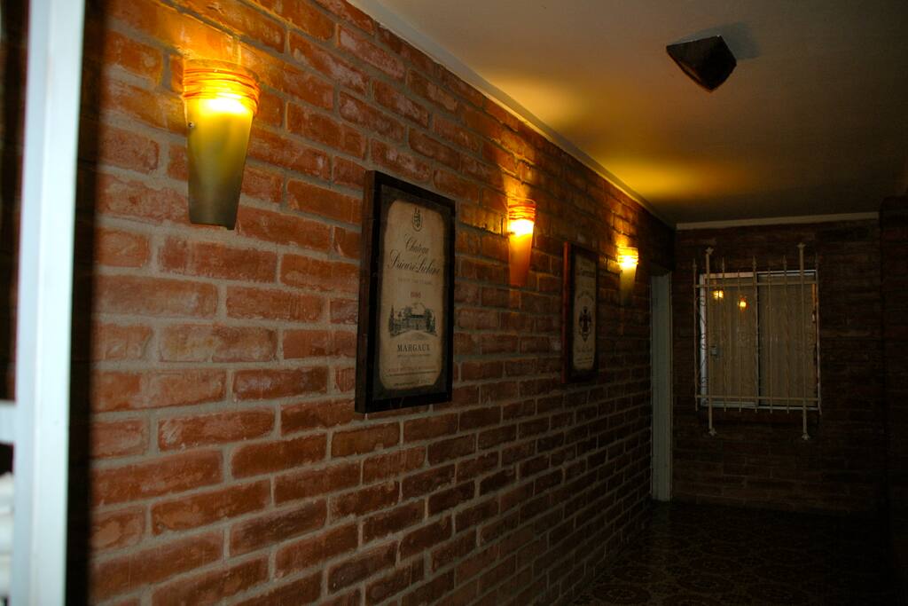Very private and welcoming entrance