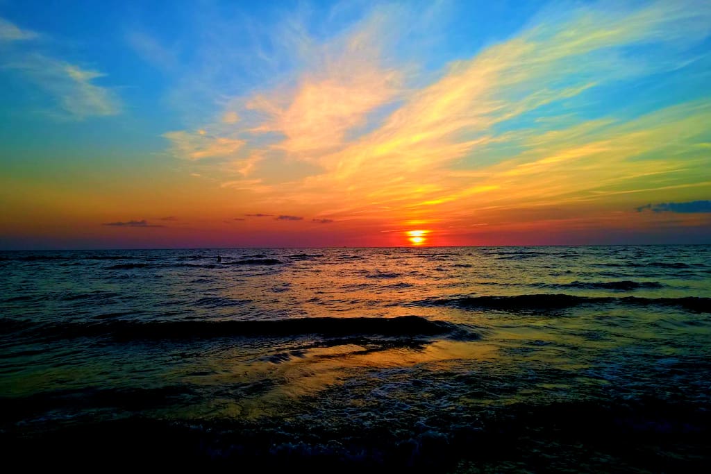 Sunset beach