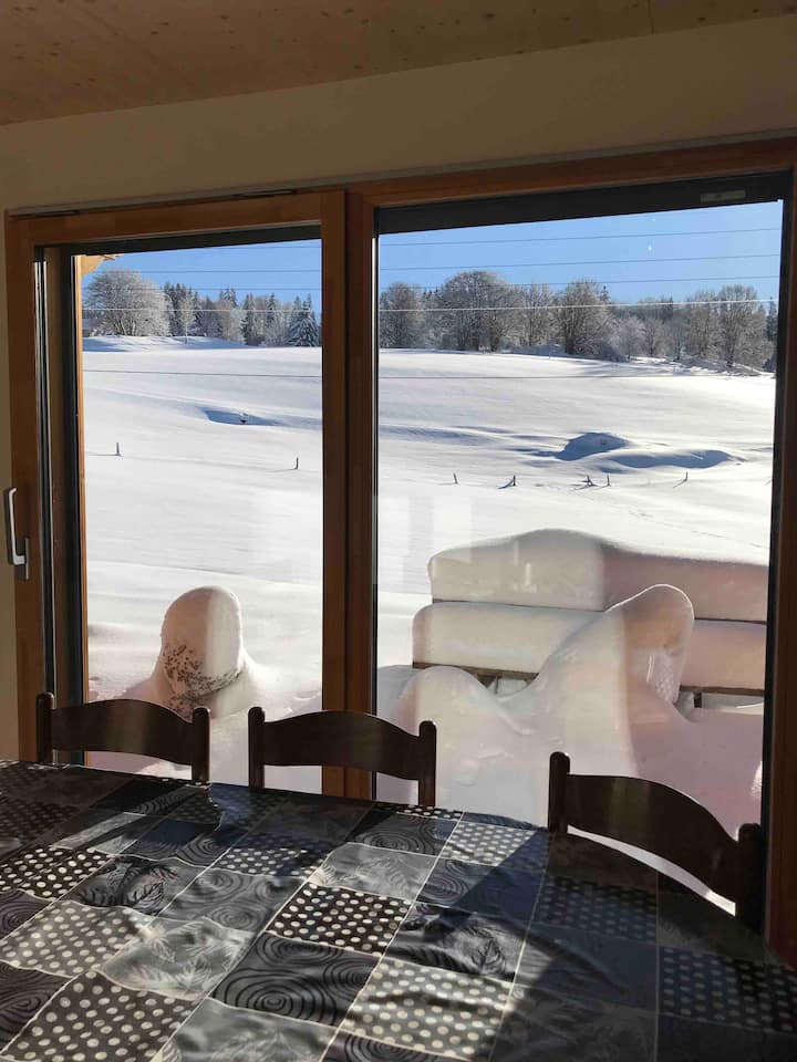 Grand Chalet Donnant Sur Prés Et Forêt - Saint-Laurent-en-Grandvaux