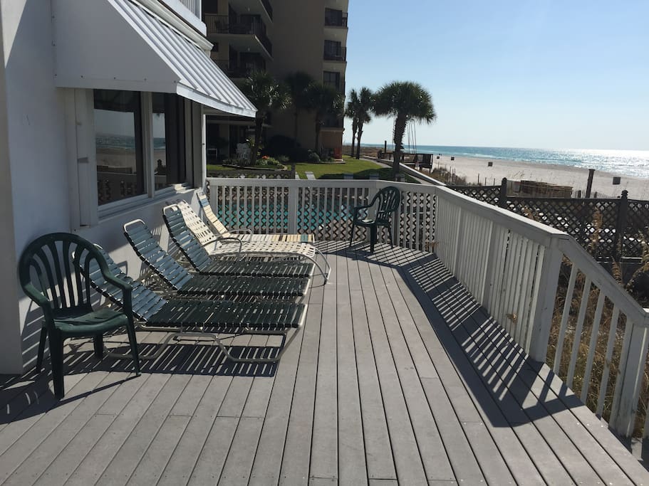 Beach view Deck