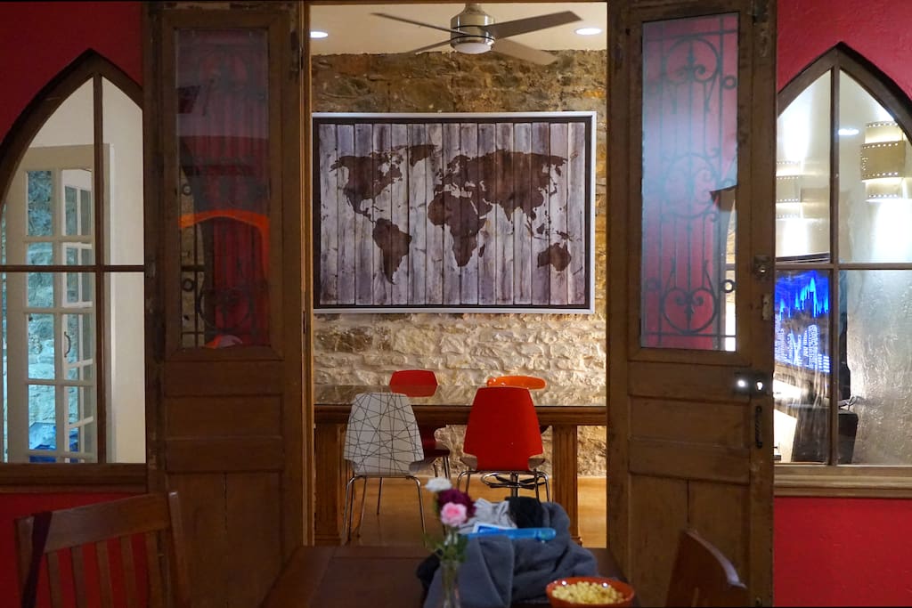 Co-Working & Co-Living in Austin at The SWAP Loft - Stay Work And Play - Austin, Texas! 2 Floors & 4,000+ Square Feet of Space for you and other solo travelers to have a great time in Austin! You will also get access to our other 2 locations to Co-Work, hang out, and meet fellow solo travelers.
*With this booking, you will have a Private Room!