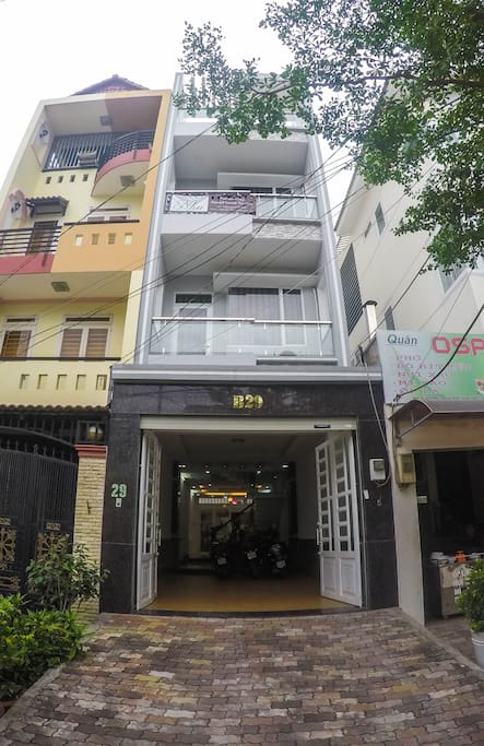 Maison typique vietnamienne