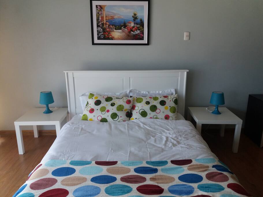 Cozy Queen-Sized Bed