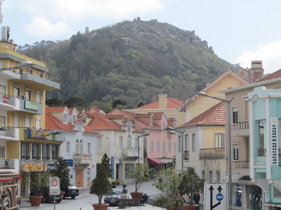 Vista da rua