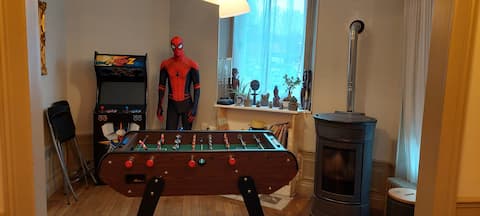 Exceptional cottage with Jacuzzi + sauna. 13 beds