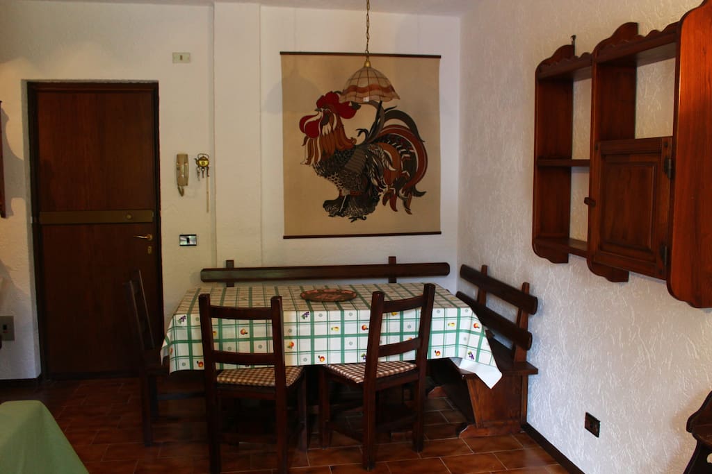 Il tavolo da pranzo