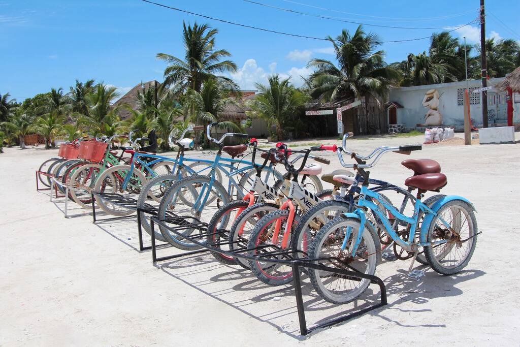Colorful views outside "La Diosa", where you have the city center located just around the corner.