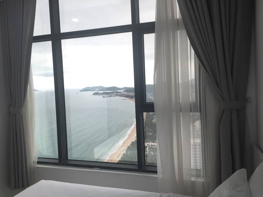 The coast line view