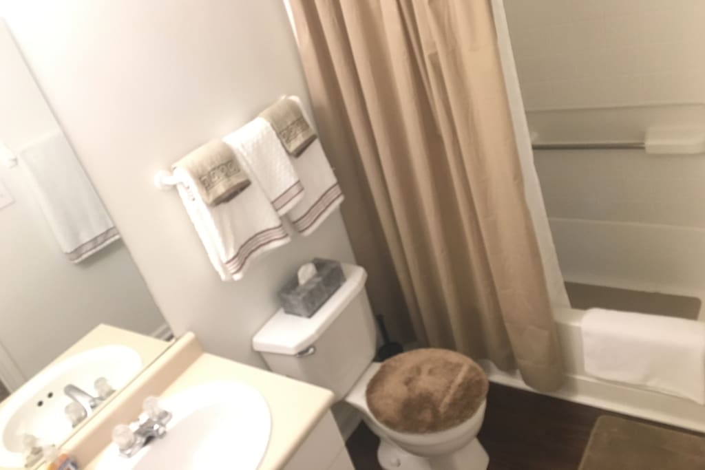 Private Bathroom: Shampoo/Conditioner available upon request