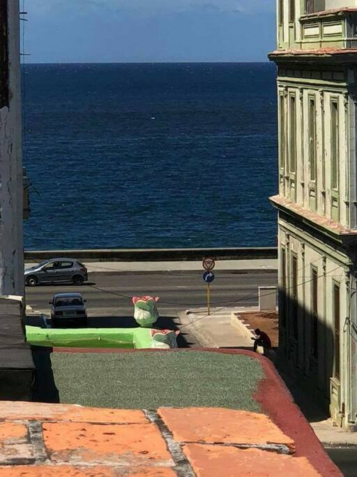 Vista del fondo de la calle!