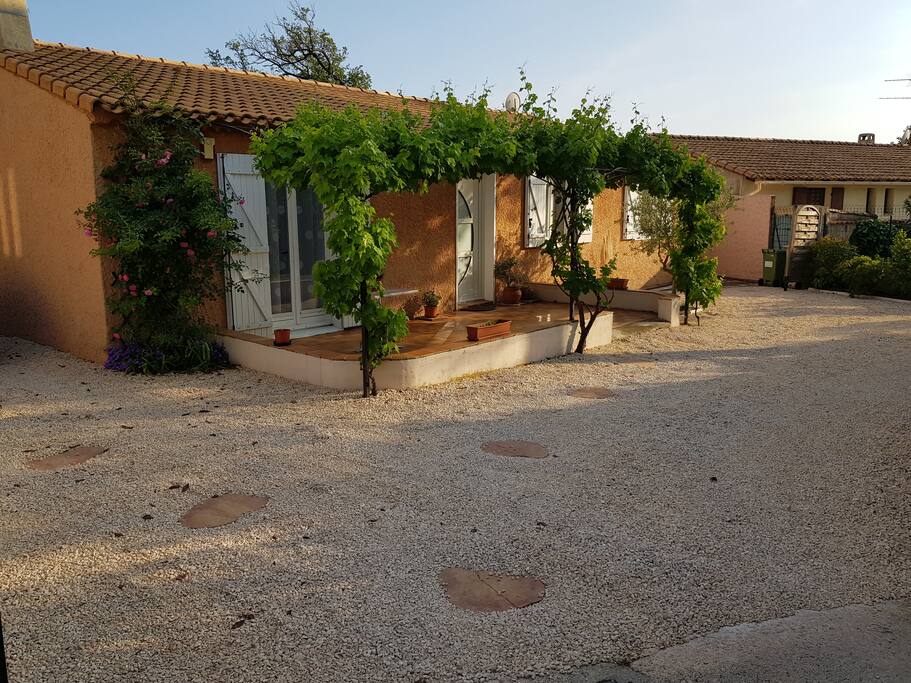 Maison vue de devant