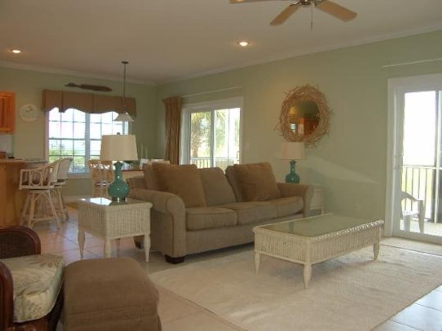 Living Room with Sleeper Sofa