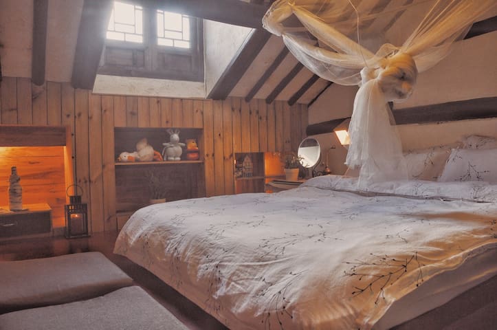 花园式古宅改建阁楼阳光房