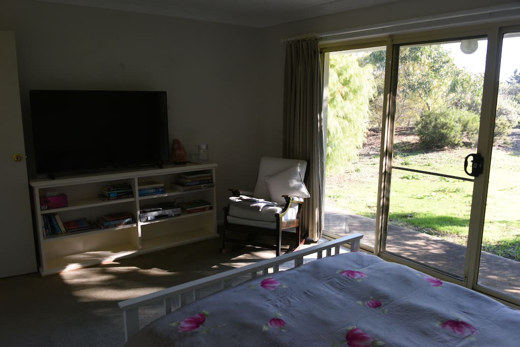 Large HD TV.