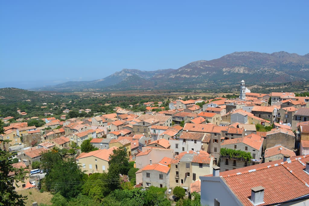 View from the balcony