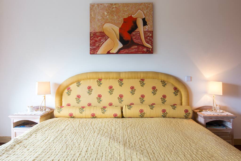 Quarto principal cama King size