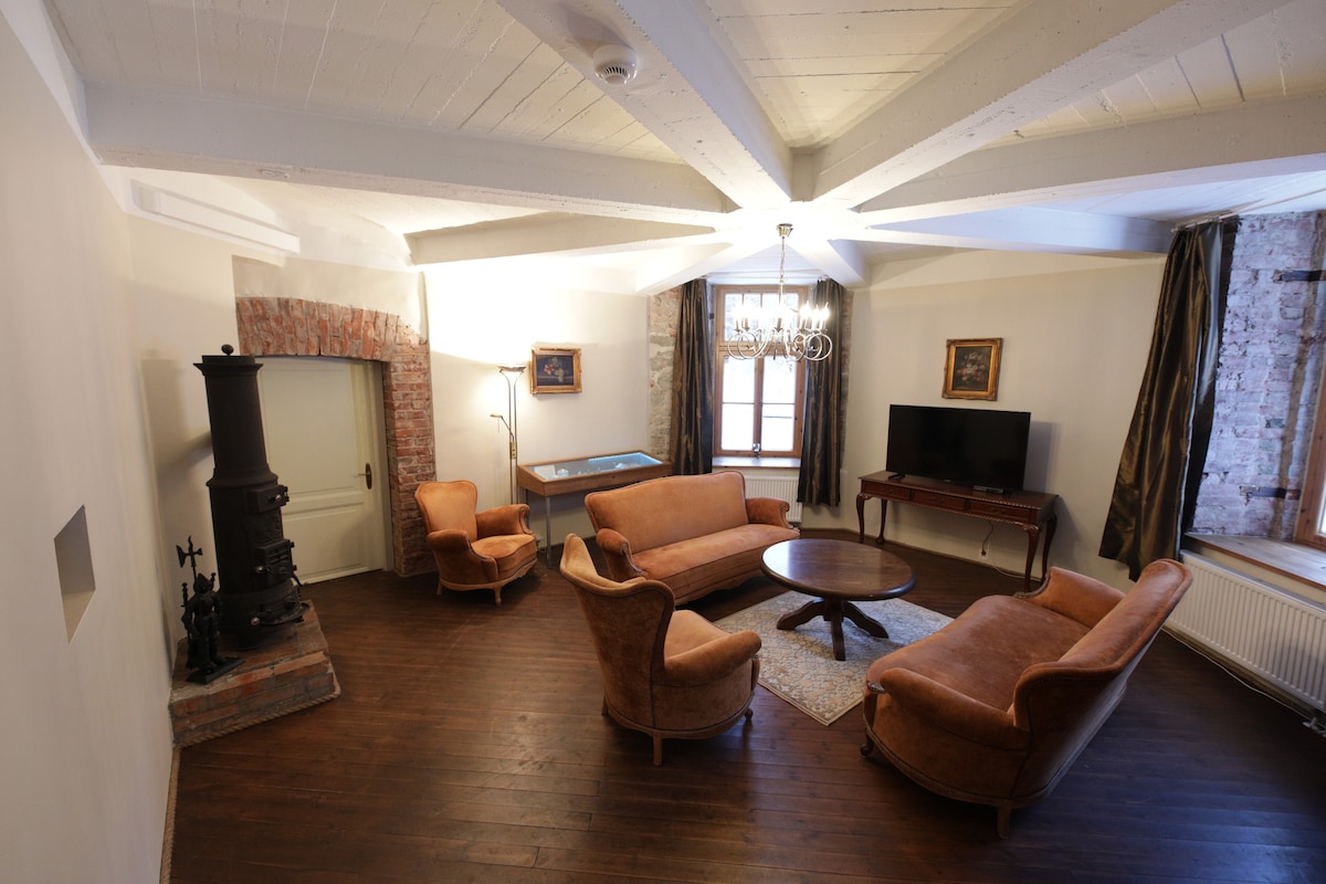 Sala de estar donde puedes beber té/café y tener una buena conversación con tus amigos. 