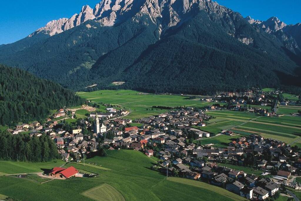 Dobbiaco / Toblach view from the hill