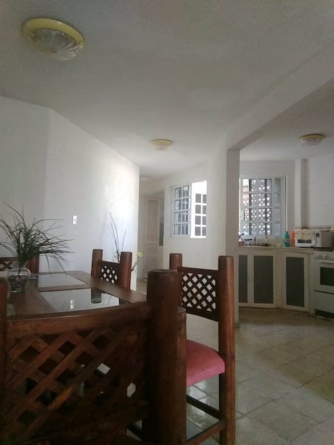 A spacious, bright,  and central apartment.