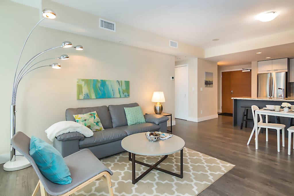 Spacious and open