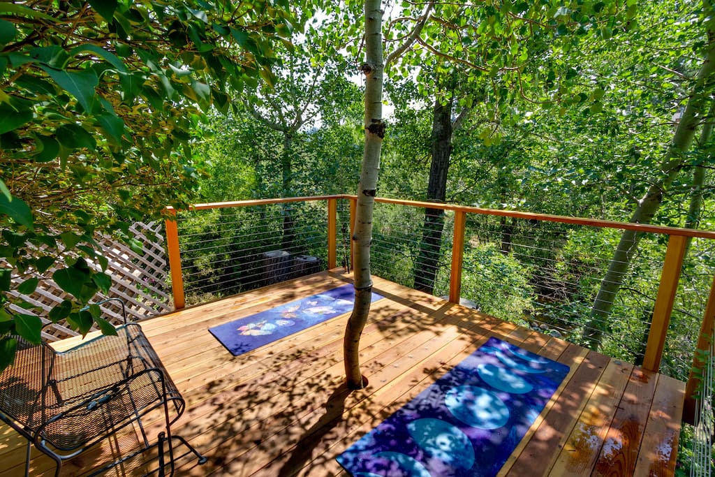 Yoga/Dining Deck (suitable for sleeping)