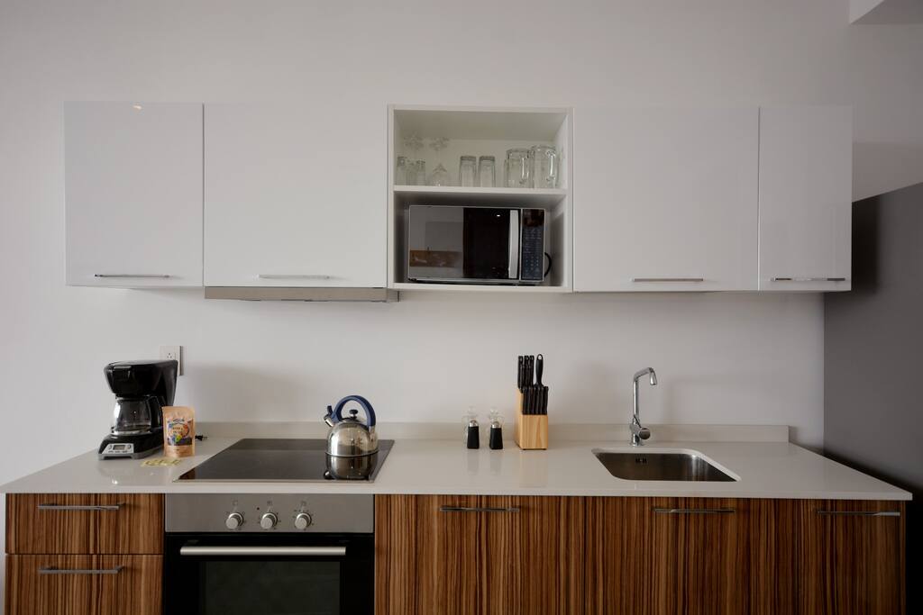 Cook in comfortable kitchen