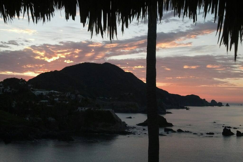 Sunrise on the terrace