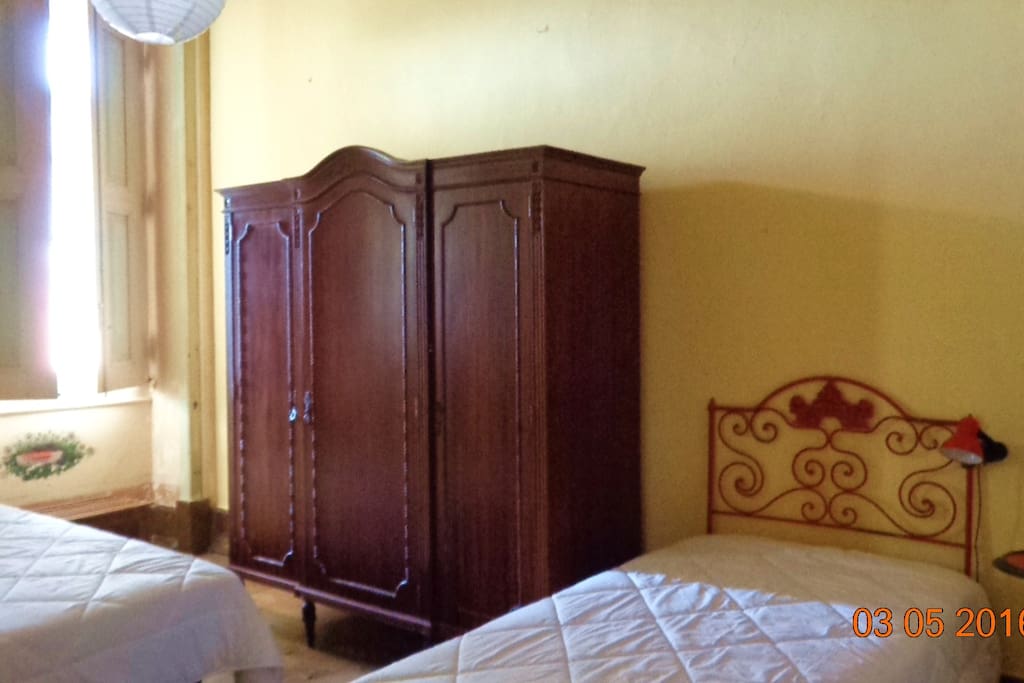 Room for two (2 single beds)
