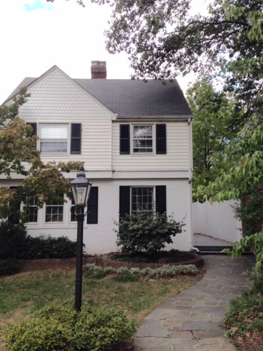 Exterior of house