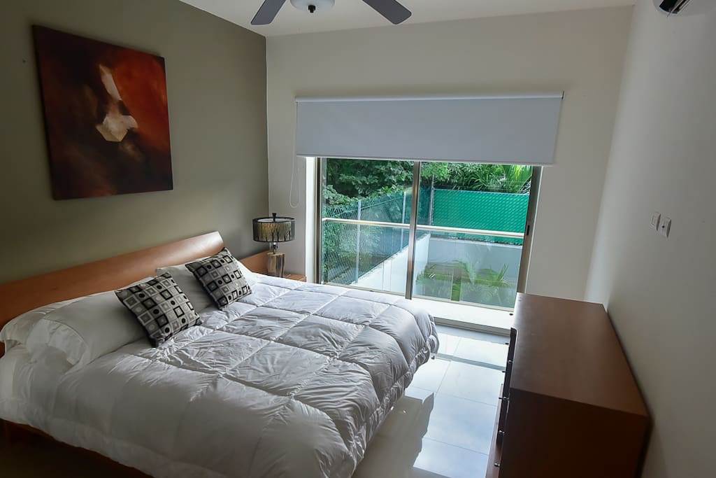 Pool view balcony from master bedroom