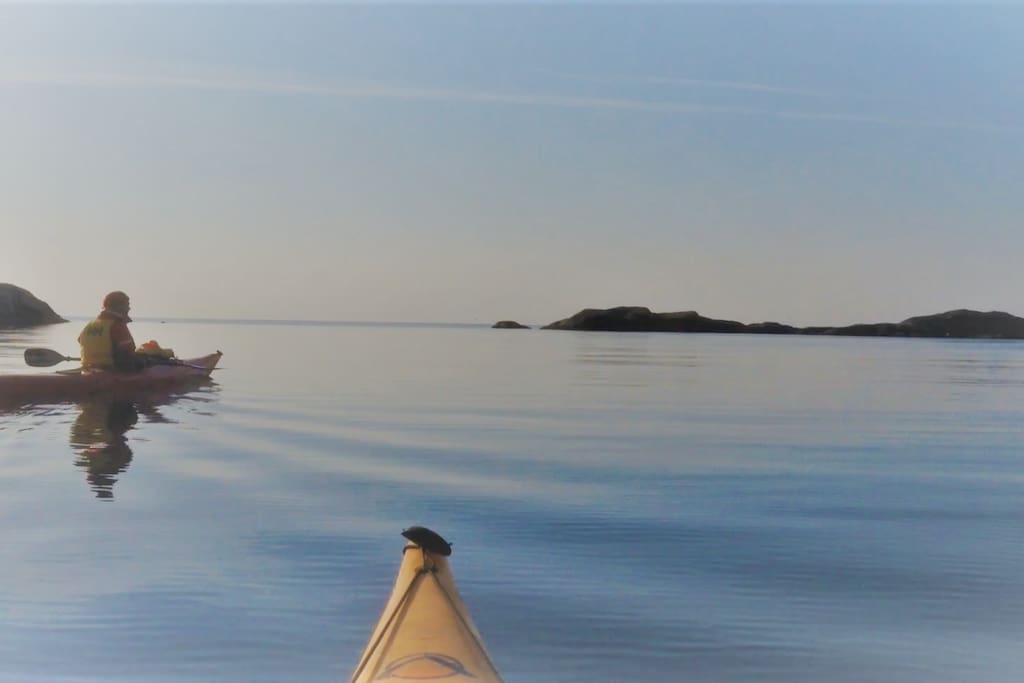 Drømmeforhold for padling!