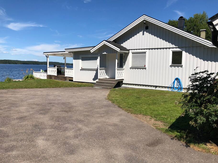 Parkering utanför huset