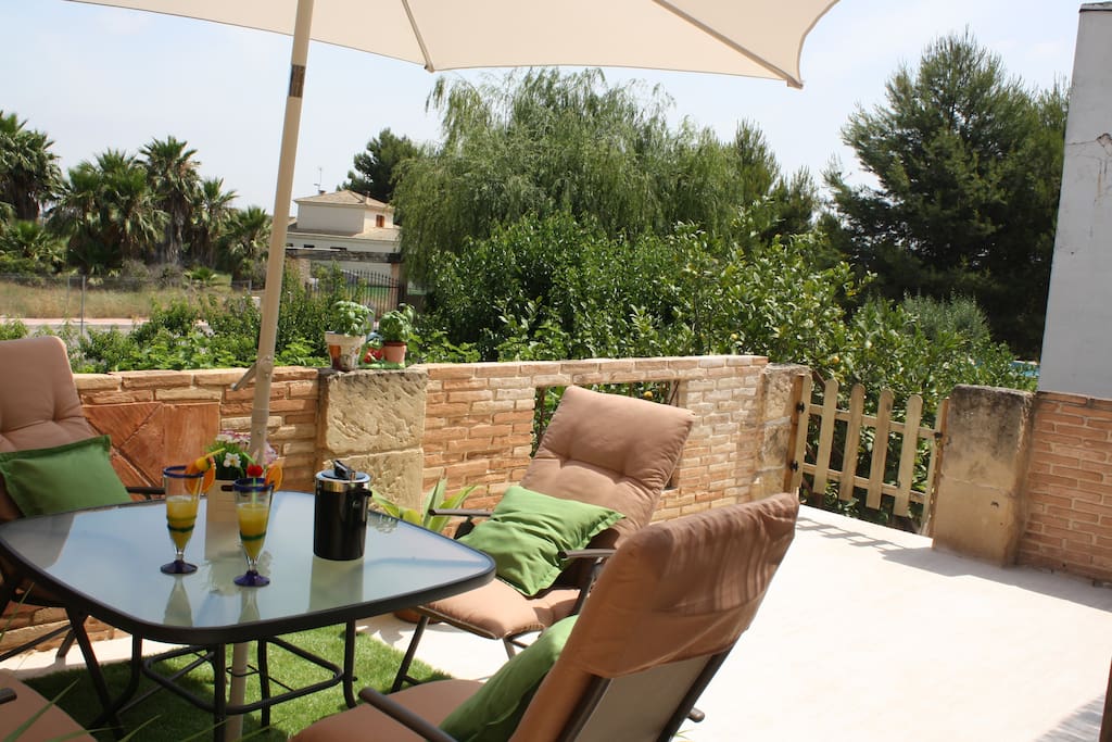 Zona de relax. Terraza.