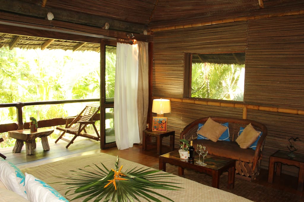 Interior cabaña