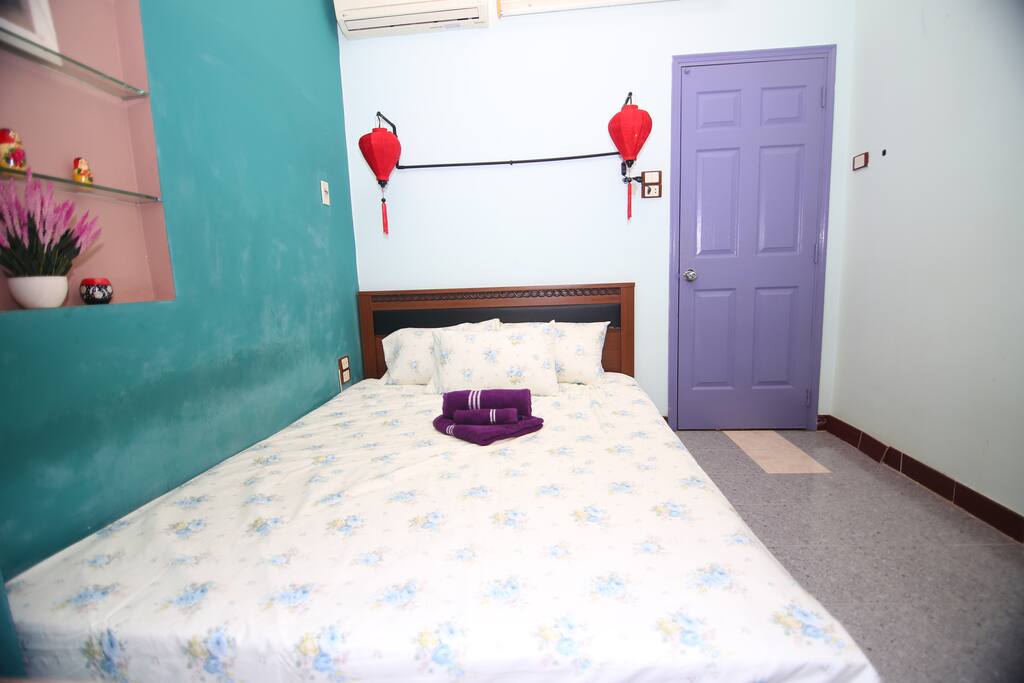 Bedroom with working desk