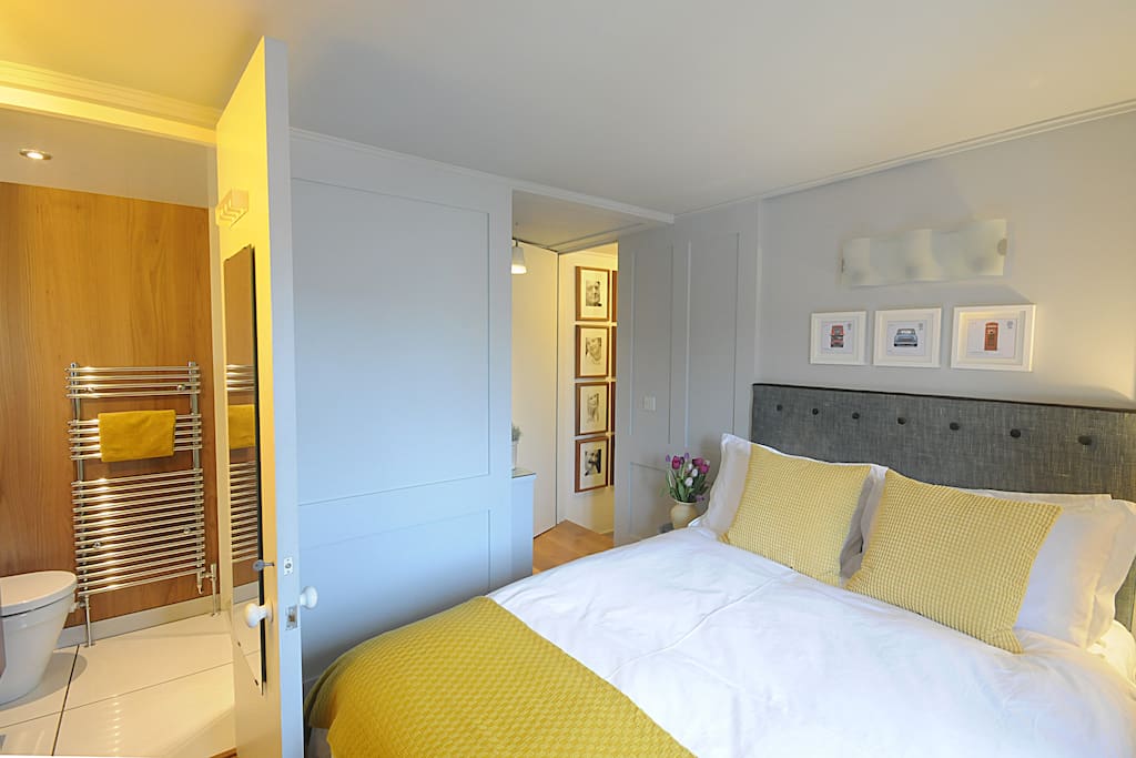 Bedroom and shower room