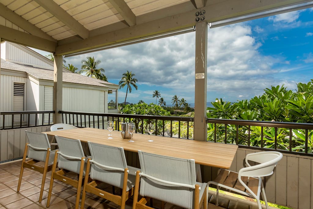 Wailea Ekolu 502-Outdoor seating to enjoy the weather