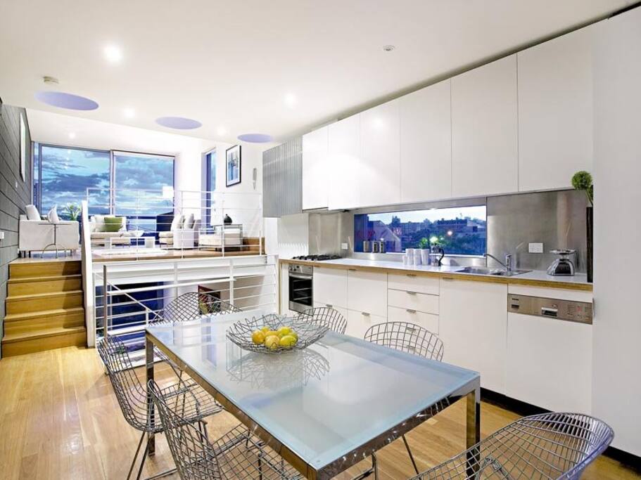 Note this is display furniture from when the property was sold and is quite nicer than ours :(