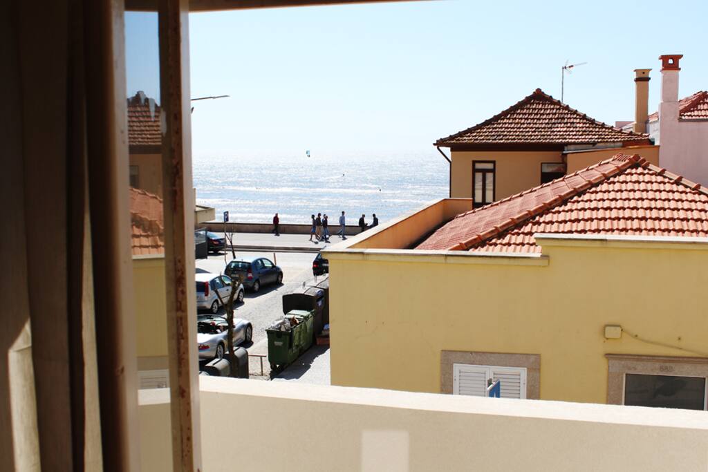 balcony with ocean view