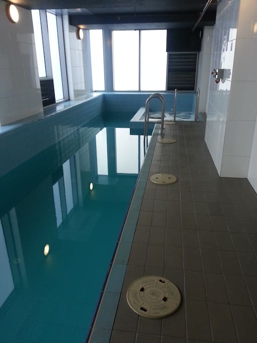 Enjoy a swim and spa