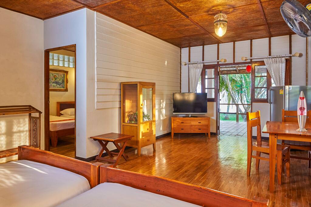 Beach house bed/living room