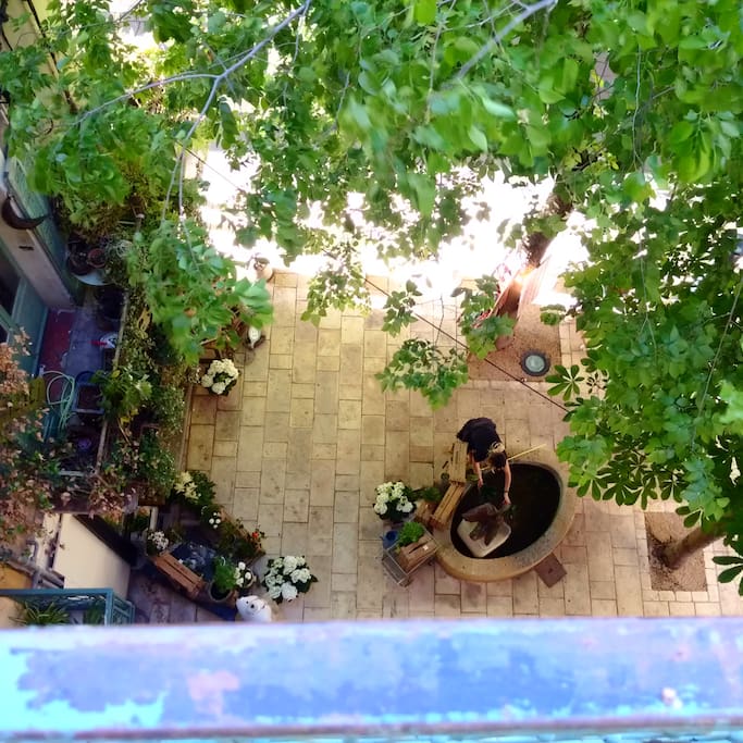 Vue du balcon