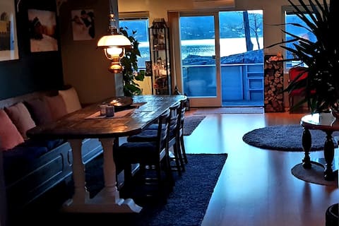 Great location in the center and swimming park.