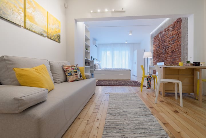 Yellow Apartment.